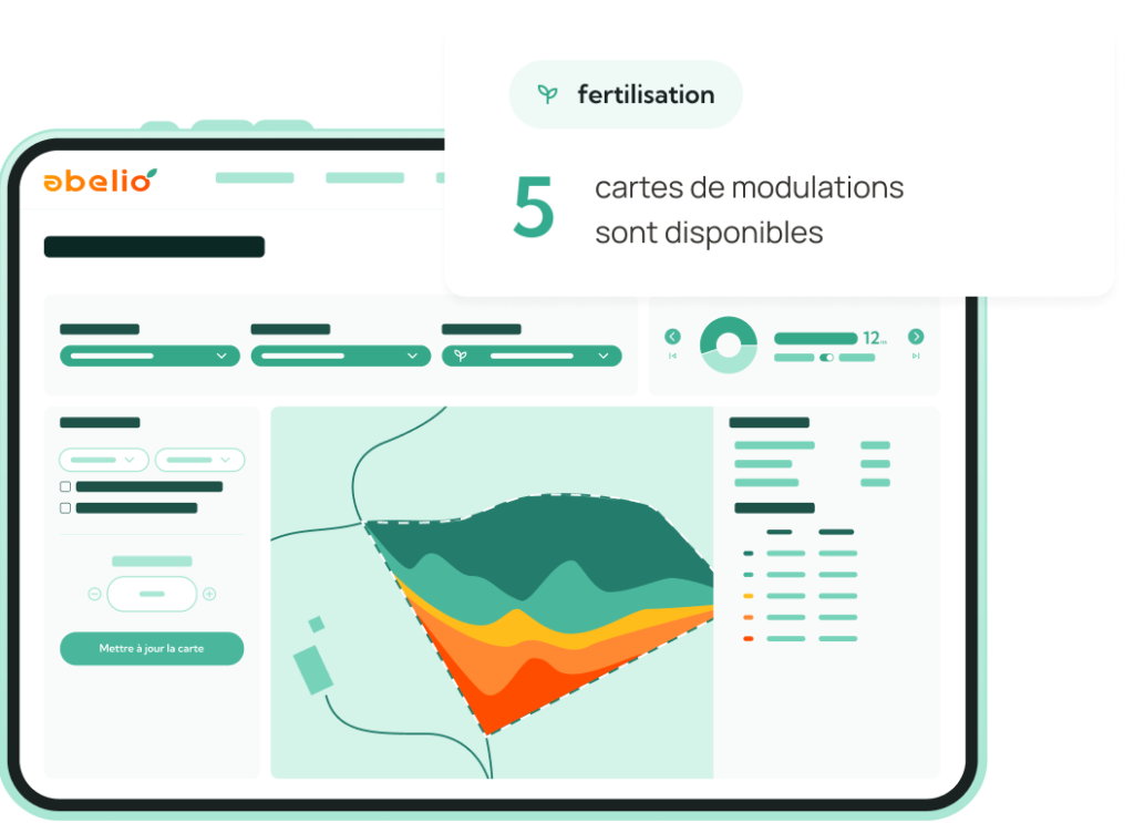 Optimisation de la fertilisation azotée des cultures grâce à la plateforme web d'Abelio