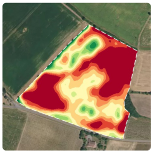 carte de modulation pour la fertilisation azotée avec les outils Abelio