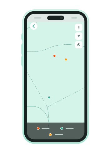 Illustration de l'app mobile Abelio prélèvements des couverts