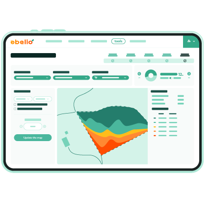 illustration of abelio's platform fertilization map