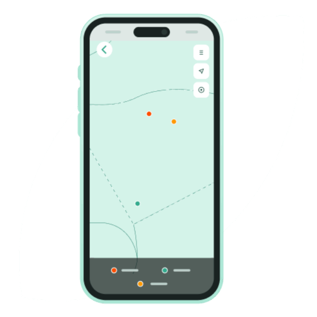 illustration app mobile prélèvement biomasse